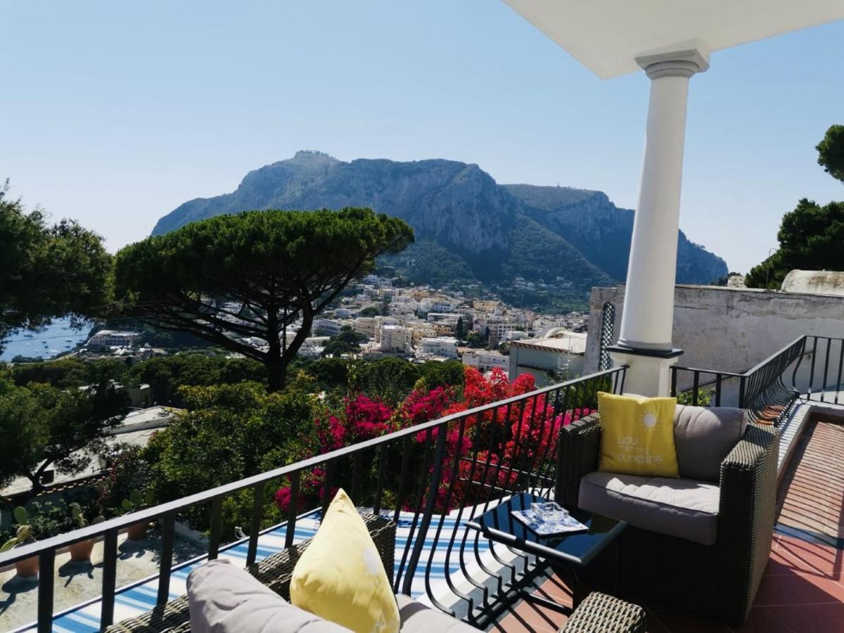 Capri Sea View Villa Exterior foto