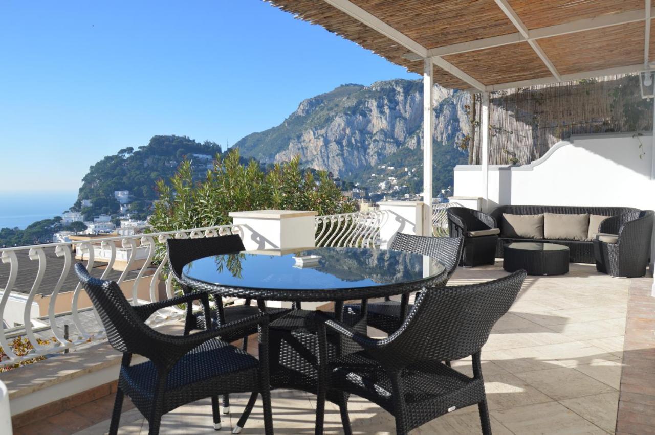 Capri Sea View Villa Exterior foto