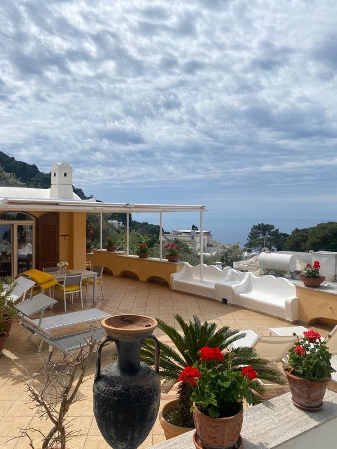 Capri Sea View Villa Exterior foto