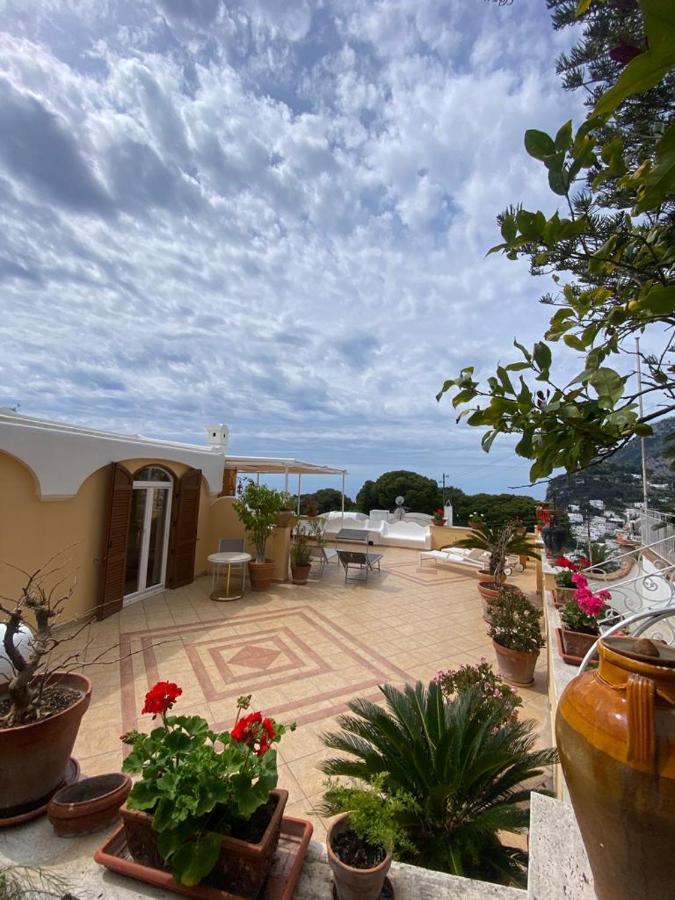 Capri Sea View Villa Exterior foto