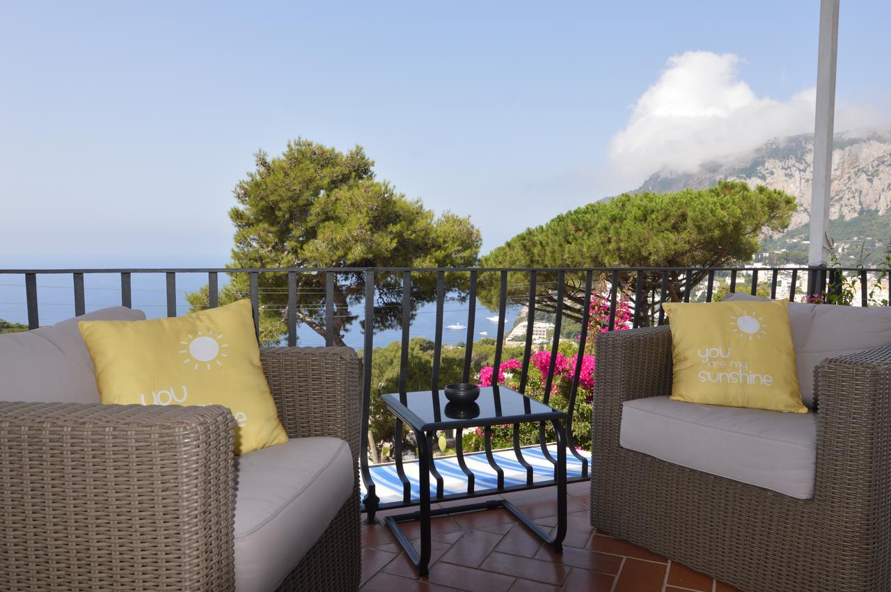 Capri Sea View Villa Exterior foto